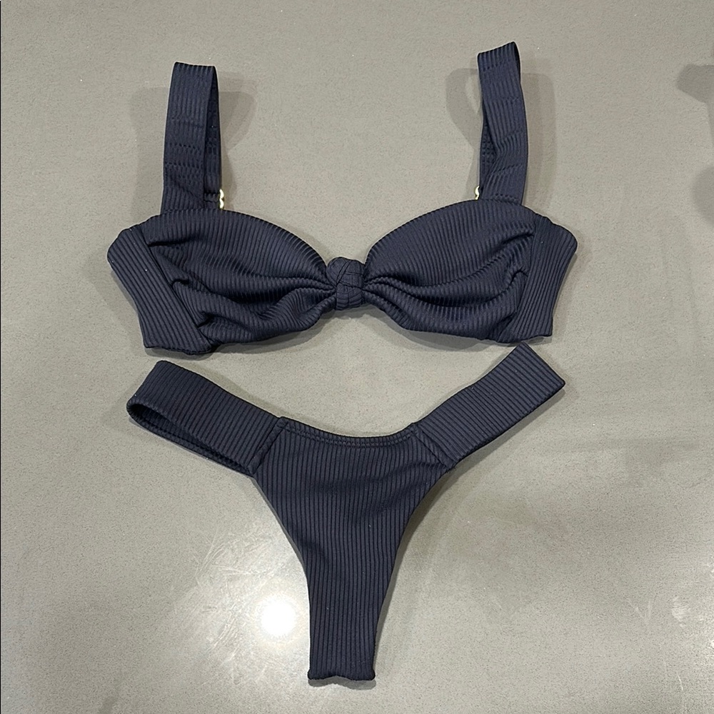 Montce swim Black Rib Hayden Bikini